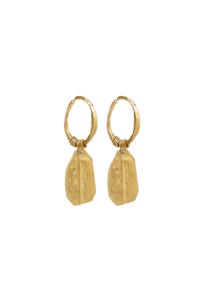 Mathilda earrings Gold Maanesten